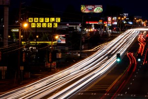 Washington Road Augusta GA Light Trails 1353